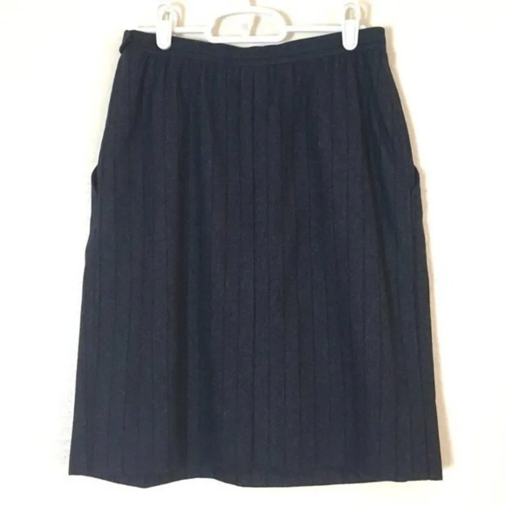 Vintage Saint Laurent Rive Gauche Skirt Size EU38 Measures 24x20